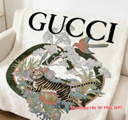 Gucci Tiger in the Jungle Throw Blankets IMG_2981